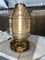 Metal Plating Titanium Gold Art Table Lamp Sculpture For Museum Display