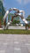 Matte Brushed Large Outdoor Metal Sculpture Abstract Metal Garden Figures